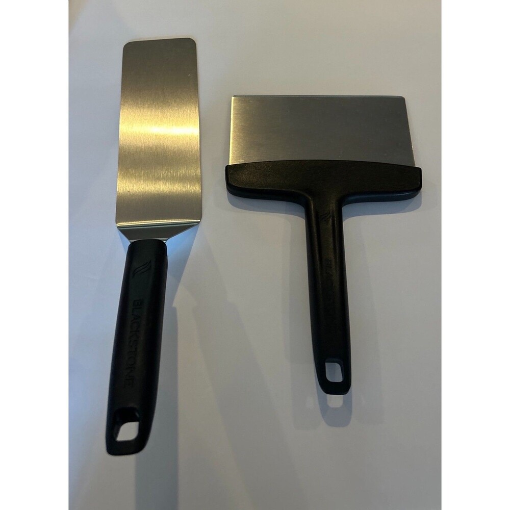 Blackstone Griddle Spatula & Scraper 2 Piece Set Summer Grilling Picnic Stir-fry